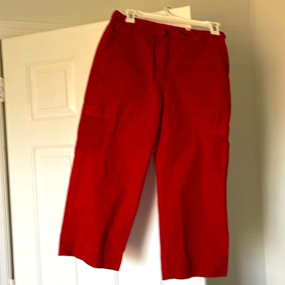 Red Ralph Lauren Capris